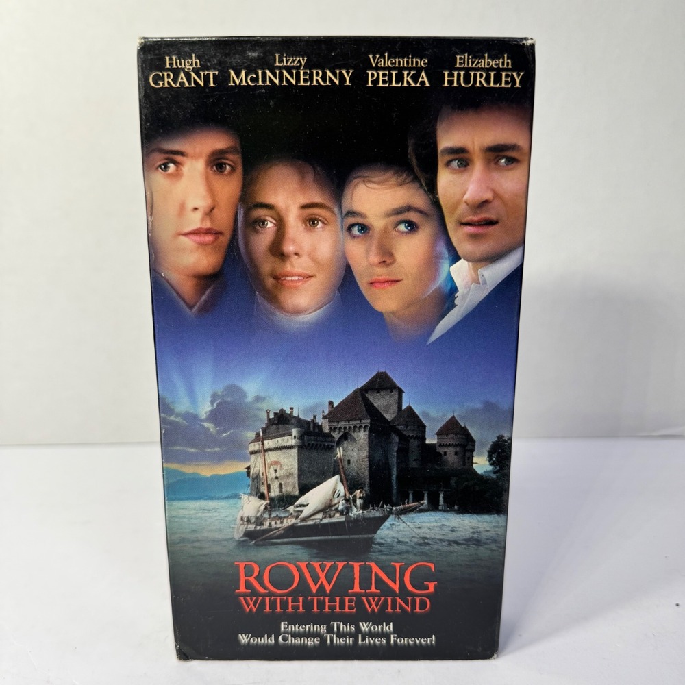 Rowing With The Wind VHS Hugh Grant Elizabeth Hurley Miramax Drama Mystery VTG
